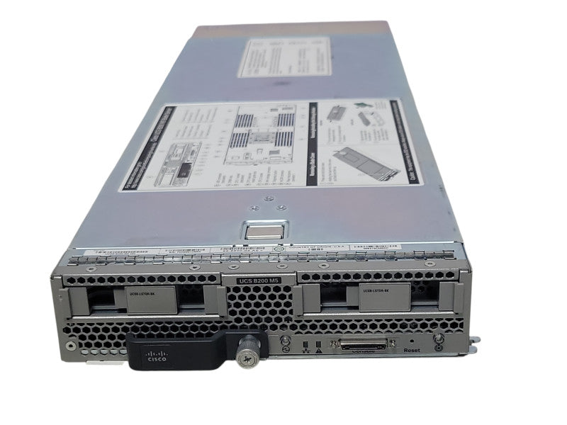 Cisco USC B200 M5 Blade Server barebone with 2x CPU heat sinks _