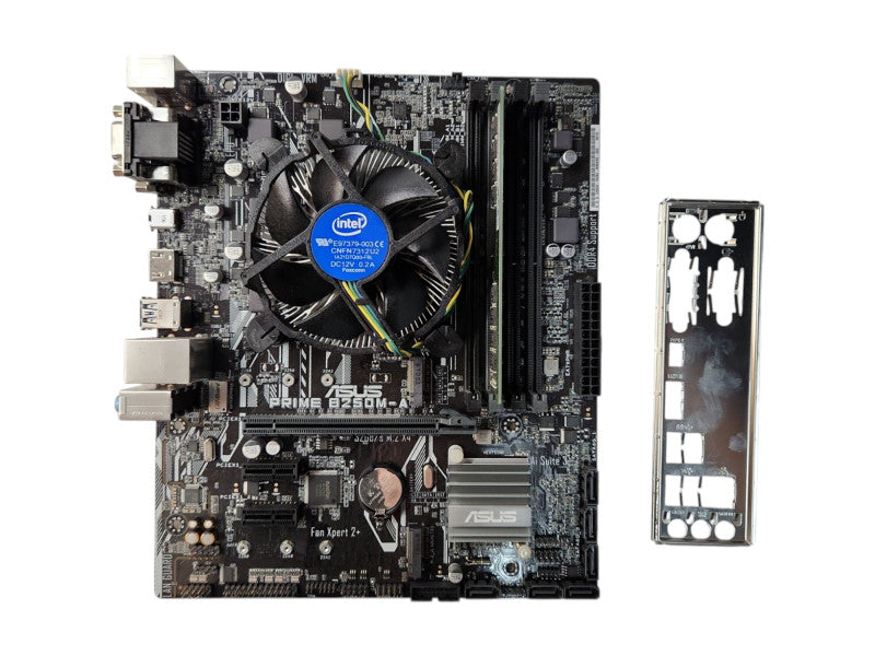 ASUS Prime B250M-A, i3-7100 3.90GHz, 16GB DDR4 w/ I/O Sheild