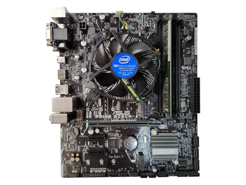 ASUS Prime B250M-A, i3-7100 3.90GHz, 16GB DDR4 w/ I/O Sheild