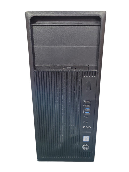 HP Z240 Workstation Xeon E3-1240 v6 @ 3.7 24GB DDR4 | Quadro P600 | NO HDD !
