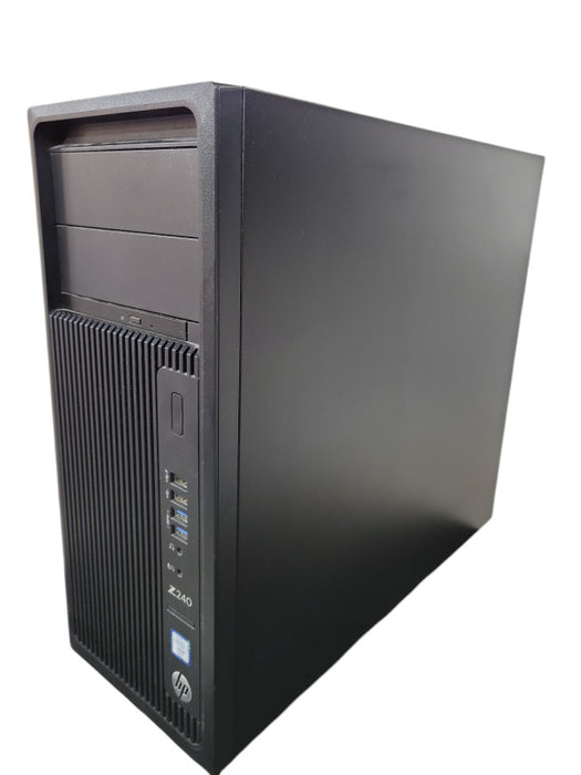 HP Z240 Workstation Xeon E3-1240 v6 @ 3.7 24GB DDR4 | Quadro P600 | NO HDD !