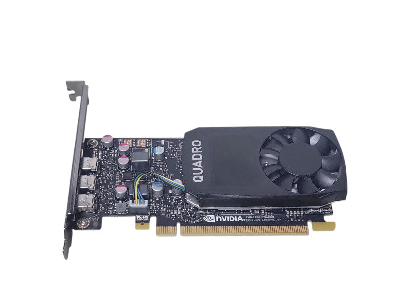 NVIDIA Quadro P400 2GB GDDR5 Graphics Card | 3x MiniDP, FH bracket Q_