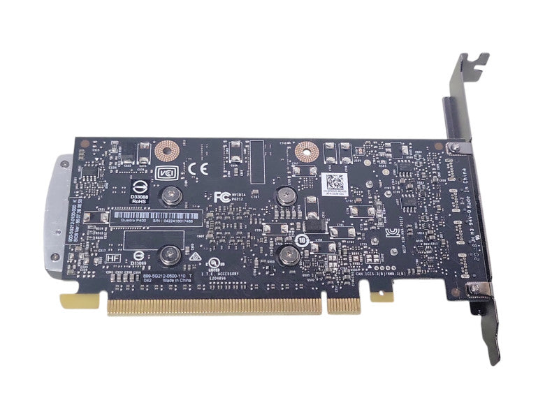 NVIDIA Quadro P400 2GB GDDR5 Graphics Card | 3x MiniDP, FH bracket Q_