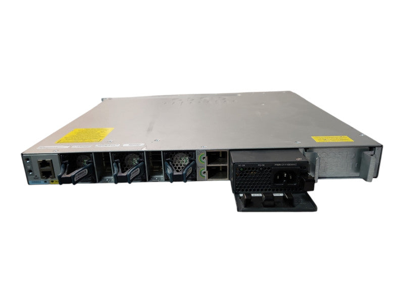 Cisco WS-C3850-48F-S 48-Port Gigabit PoE+ Switch w/ C3850-NM-2-10G