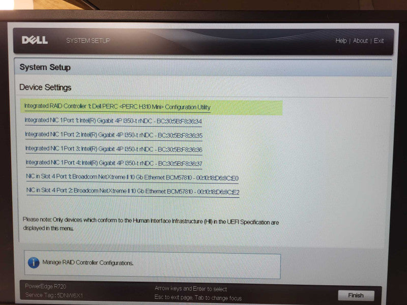DELL PowerEdge R720 8x 2.5" 2x E5-2650 0 32GB RAM H310 RAID $