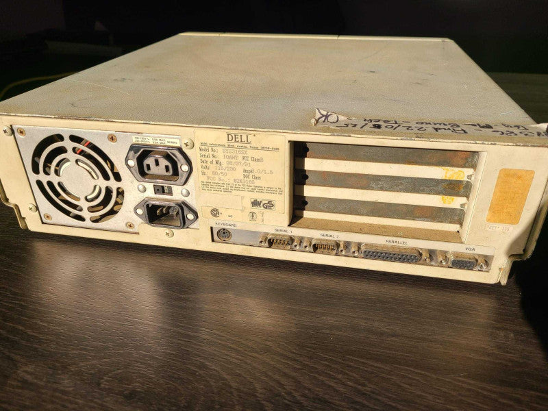 Dell 316SX Vintage computer with RAM, and CPU, READ _