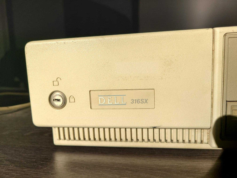 Dell 316SX Vintage computer with RAM, and CPU, READ _