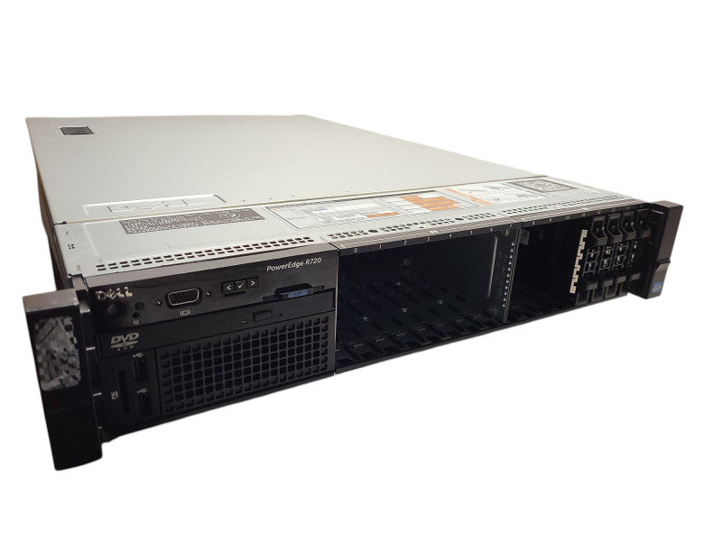 DELL PowerEdge R720 24x 2.5" 2x E5-2650 0 32GB RAM H710 RAID Q$