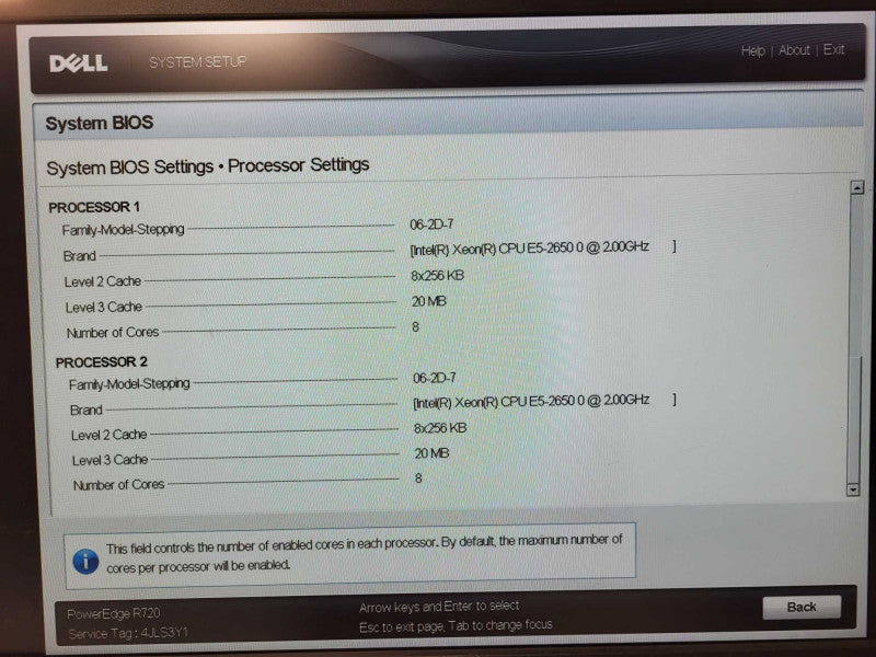 DELL PowerEdge R720 24x 2.5" 2x E5-2650 0 32GB RAM H710 RAID Q$