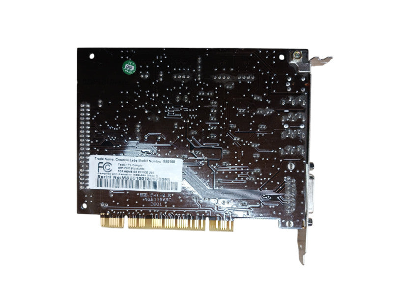 Creative Labs Sound Blaster Live! 5.1 PCI Sound Card Model SB0100
