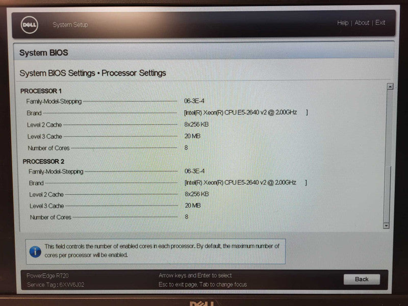 DELL PowerEdge R720 8x 2.5" 2x E5-2640 v2 32GB RAM H710P RAID Q$