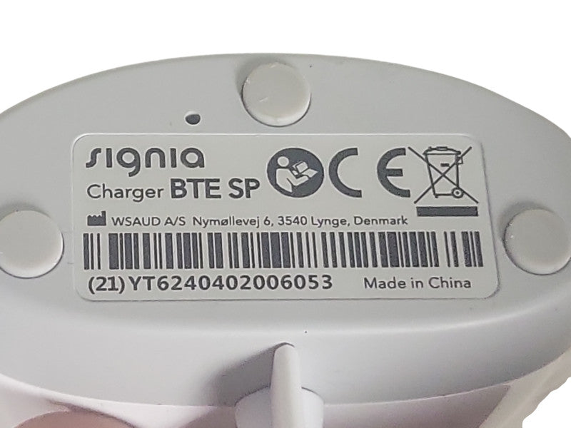 Signia Charger BTE SP Case w/(1x Rexton BiCore C R-LI & 1x Signia Pure C&G) _