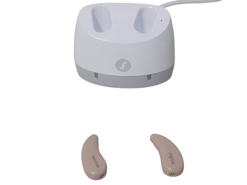 Signia Charger BTE SP Case w/(1x Rexton BiCore C R-LI & 1x Signia Pure C&G) _