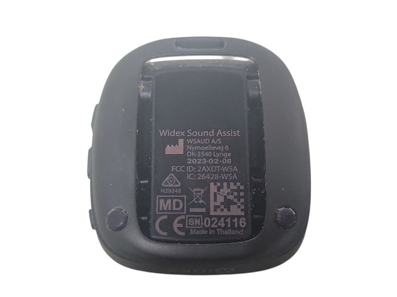 widex sound assist for hearing aid Q_