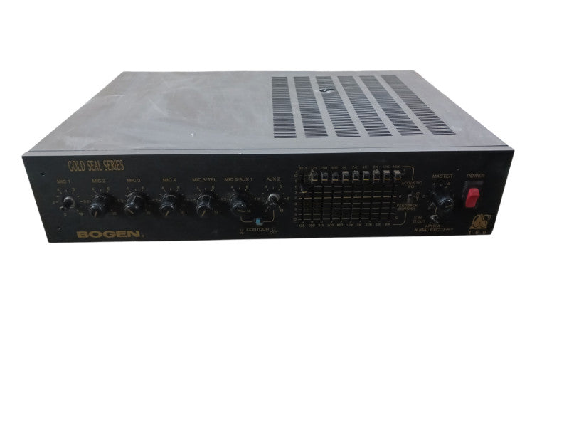 Bogen GS-150 Gold Seal Series Amplifier GS150 150W 10-band Equalizer