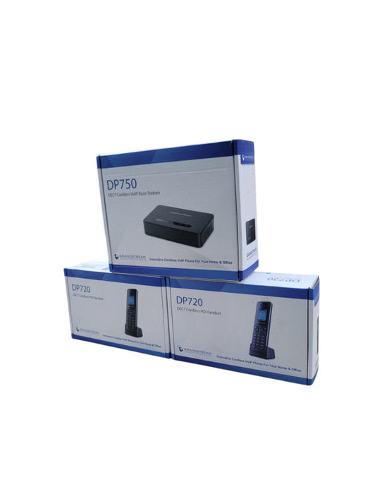 Grandstream DP720 VoIP Telephone Handset + DP750 Base Bundle.
