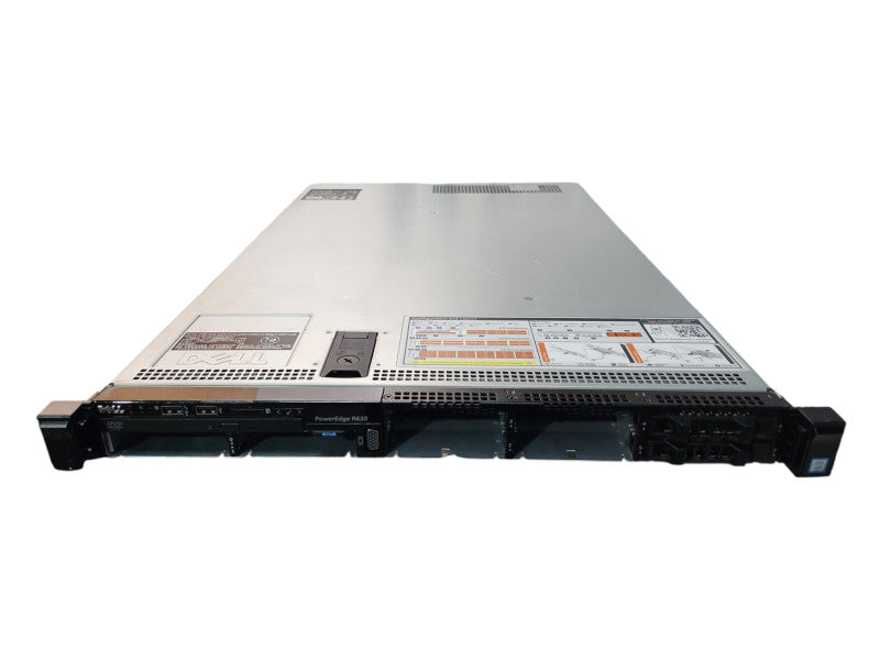 Dell PE R630 1U 8x2.5", 2x E5-2630L v3, 128GB DDR4, H730 Mini, 2x 495W PSU