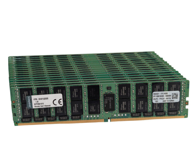 Kit 512GB DDR4 Server RAM Kingston KTM-SX421LQ/32 16x 32GB Modules  -