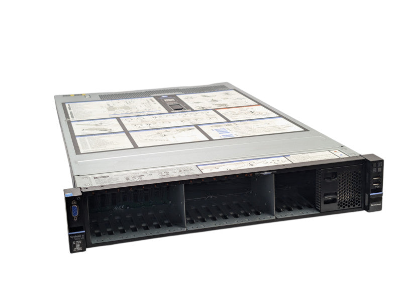 Lenovo System x 3650 M5 2U 2x Intel Xeon E5-2640 v3 128GB RAM -