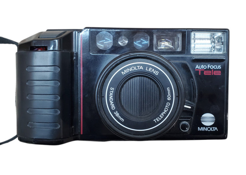Vintage Minolta AF-Tele 35mm Film Camera | 38-60mm   *READ*