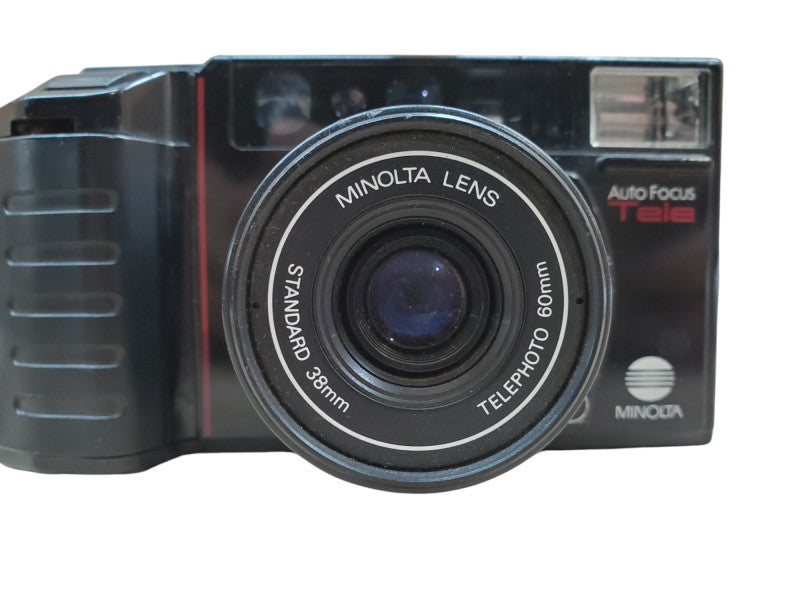 Vintage Minolta AF-Tele 35mm Film Camera | 38-60mm   *READ*