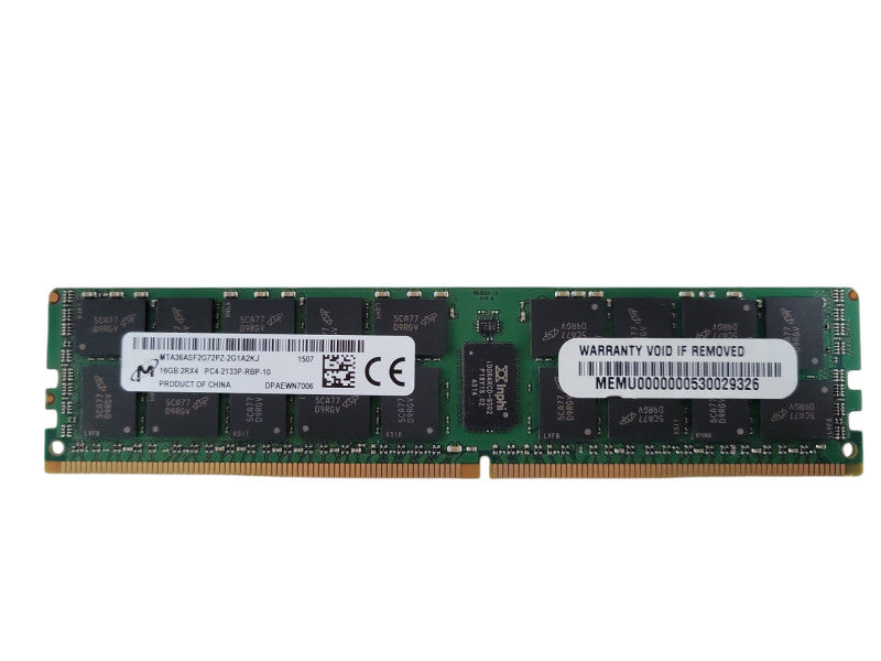 Micron 16GB 2RX4 PC4-2133P-RBP-10 Server Ram Q!