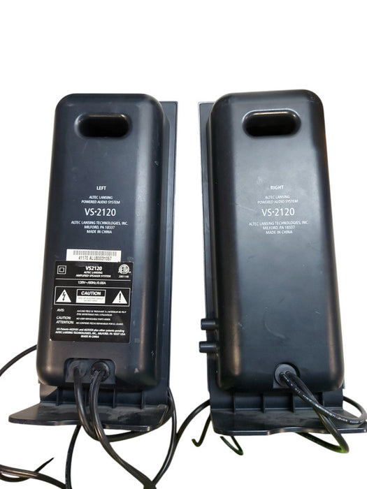 Altec Lansing Powered Computer Audio System Model VS 2120 - Two Speaker Set