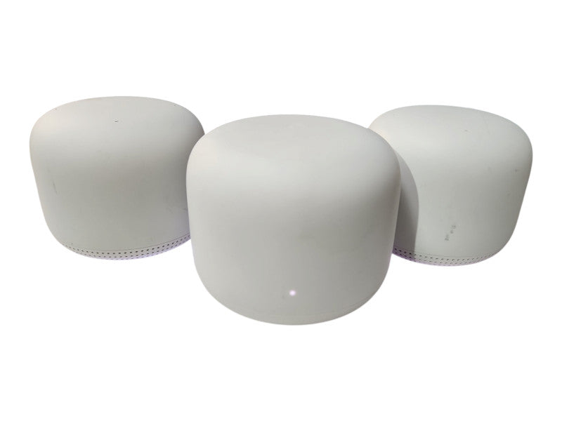 Google Nest WiFi Router and 2 Points Router, H2D & 2x H2E w/ Power Adapters