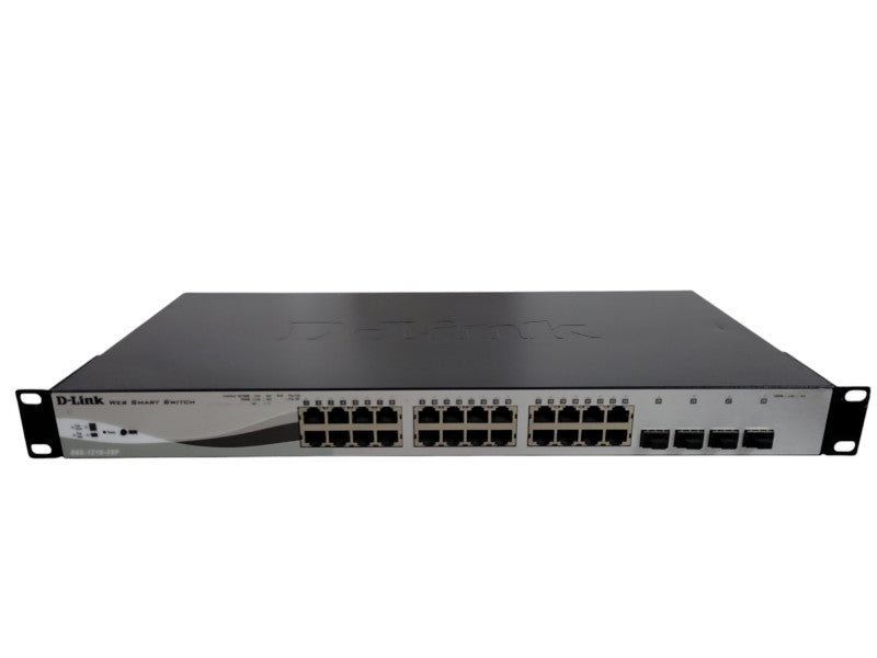 D-Link DGS-1210-28P, 28-Port Gigabit PoE 4x SFP Web Smart Switch  !