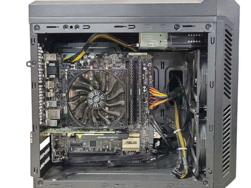 Custom/Asus PC, Core i7-6700K 4.0GHz 16GB DDR4 480GB SSD, Quadro K420, 650W _