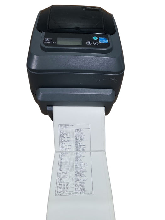 Zebra GX420t GX42-102712-000 Direct Printer *READ*