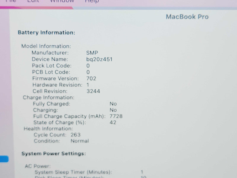 Apple Macbook Pro Retina 2015 15" 4-Core i7-4770HQ @ 2.2GHz 16GB DDR3 500GB SSD (