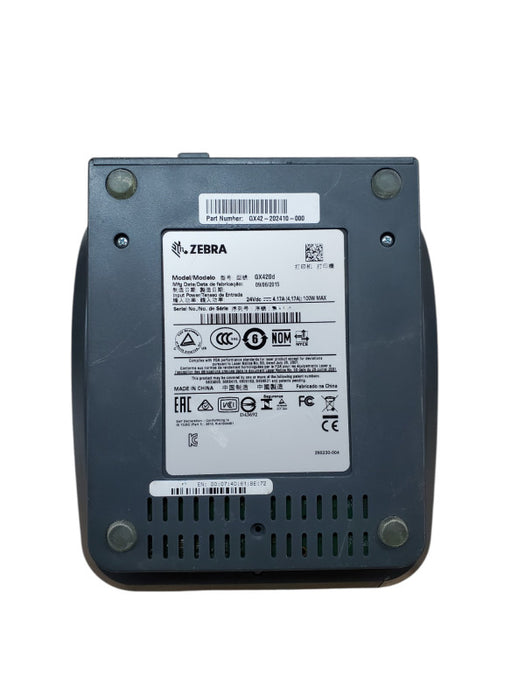 Zebra GX420d Thermal Label Printer | GX42-202410-000
