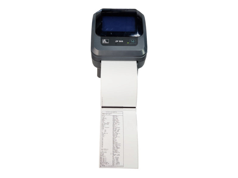Zebra ZP505 Thermal Label Printer w/ Power Supply Base ZP505-0503-0020