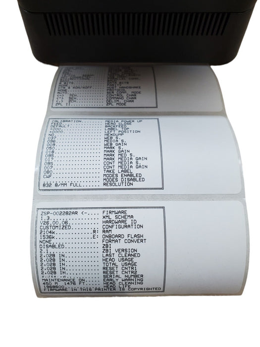 Zebra ZP 450 Thermal Label Printer w/ Power Base, ZP450-0501-0001A