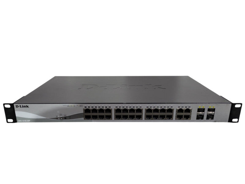 D-Link DGS-1210-28P, 28-Port Gigabit PoE 4x SFP !