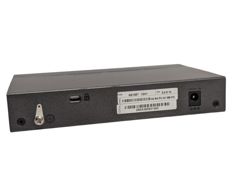 NETGEAR ProSAFE GS108T 8 Port Gigabit Smart Switch GS108Tv2 -