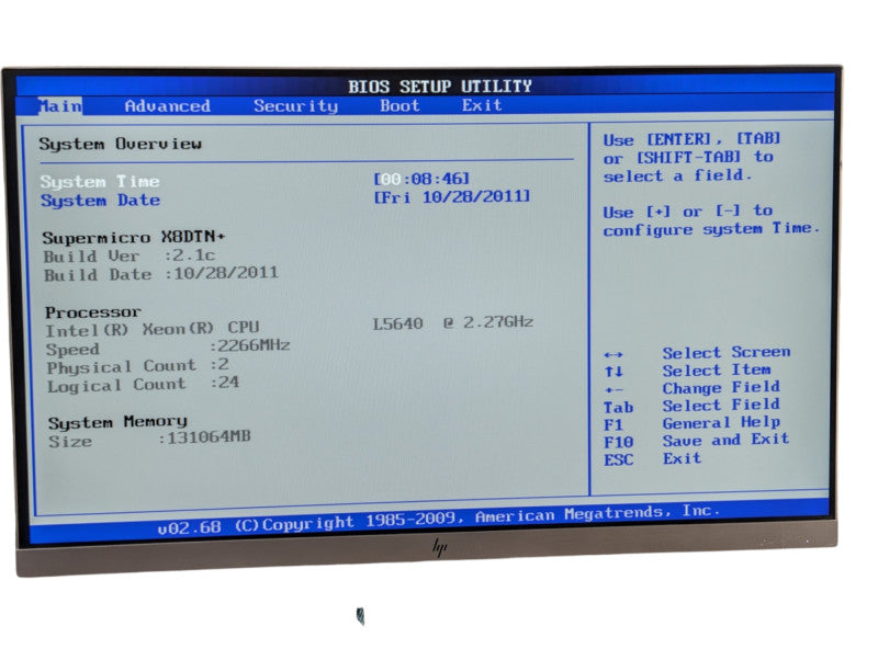 Supermicro CSE-847 36 Bay Storage Server 2x Intel Xeon L5640 128GB X8DTN+ -