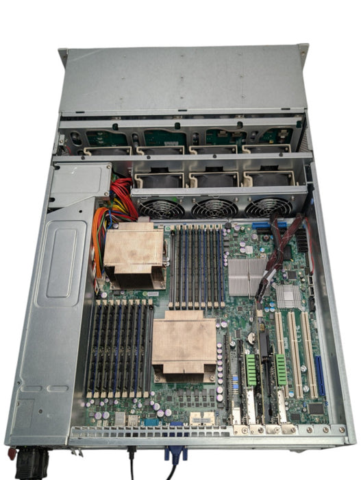 Supermicro CSE-847 36 Bay Storage Server 2x Intel Xeon L5640 128GB X8DTN+ -