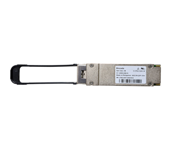Brocade 57-1000128-01 QSFP+ 40GBase-SR4 850nm 150m OM4 Transceiver Q