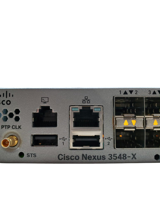 Cisco N3K-C3548P-10GX Nexus 3548-X 48-Port SFP+ w/ 2x 400W PWR