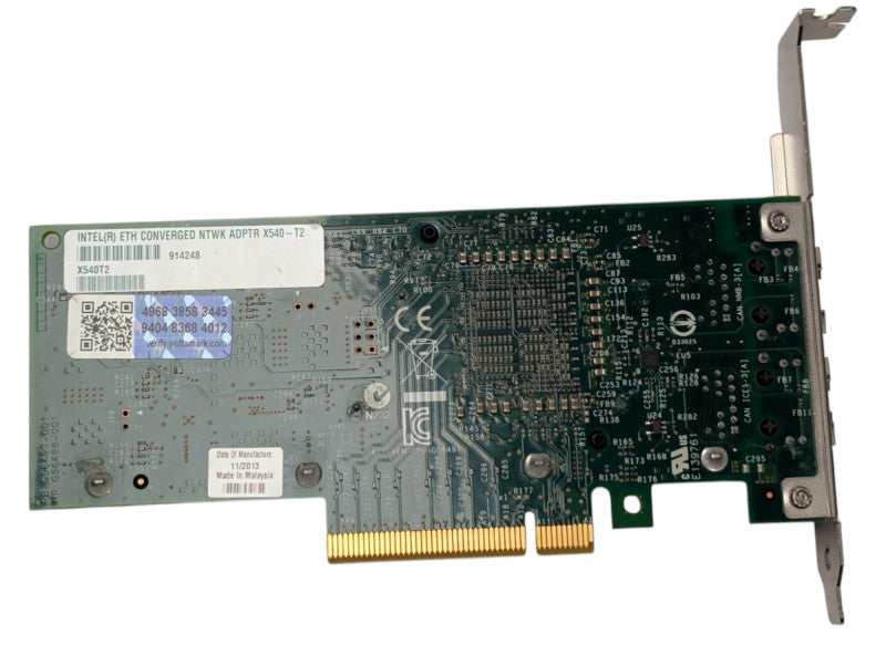 Intel X540-T2 Dual Port Converged 10G RJ45 Network Adaptor PCIe -