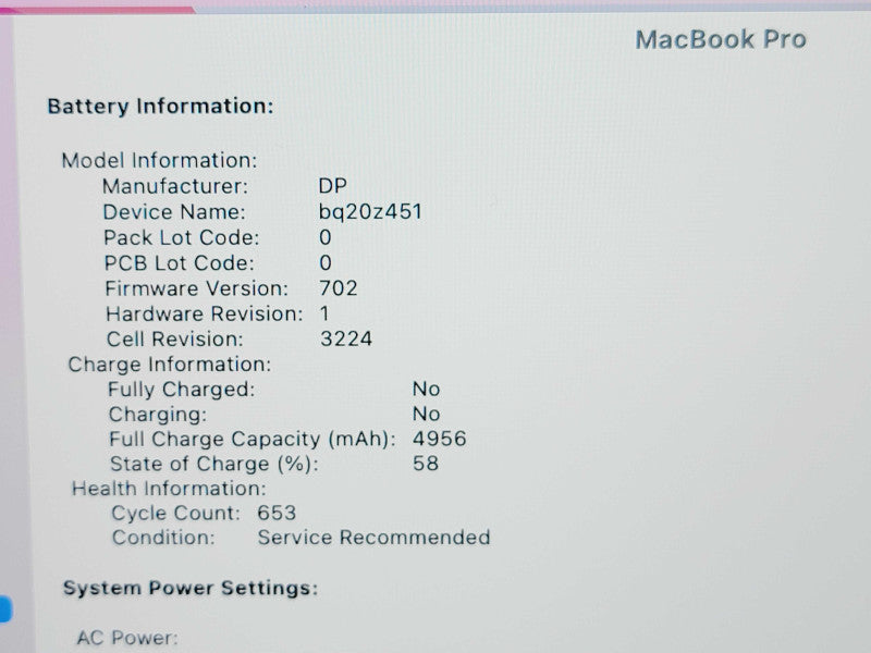 Apple Macbook Pro Retina 2015 13" 2-Core i5-5257U @ 2.7GHz 8GB DDR3 500GB SSD (