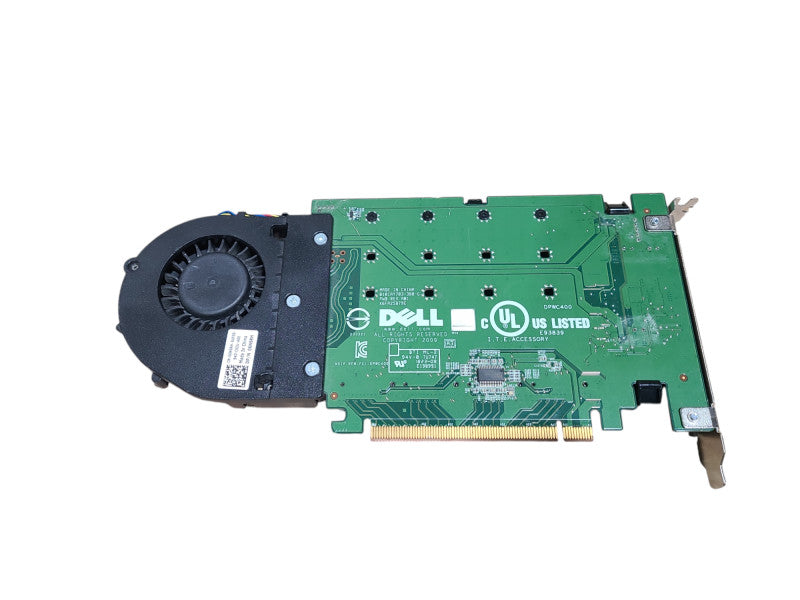 Dell Ultra Speed Drive DPWC400 06N9RH 4x 256GB SATA SSD M.2 PCIe Adapter Ca