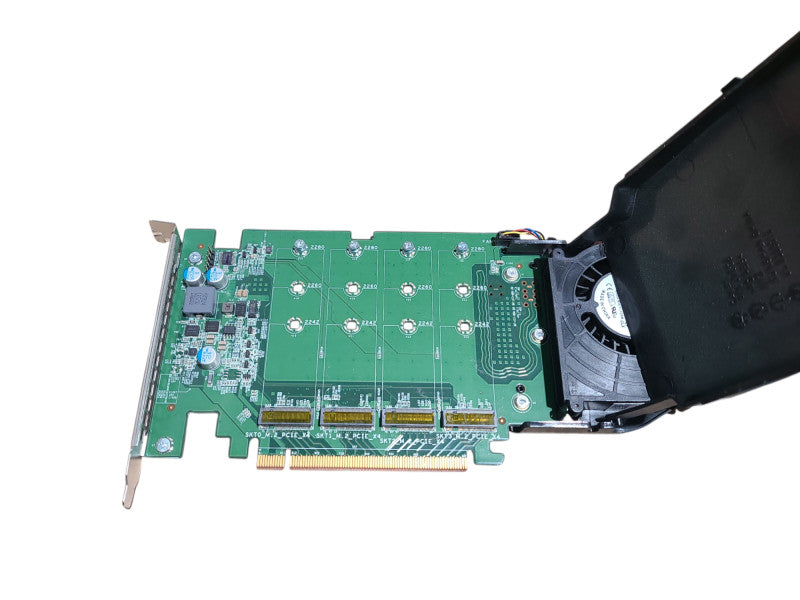 Dell Ultra Speed Drive DPWC400 06N9RH 4x 256GB SATA SSD M.2 PCIe Adapter Ca