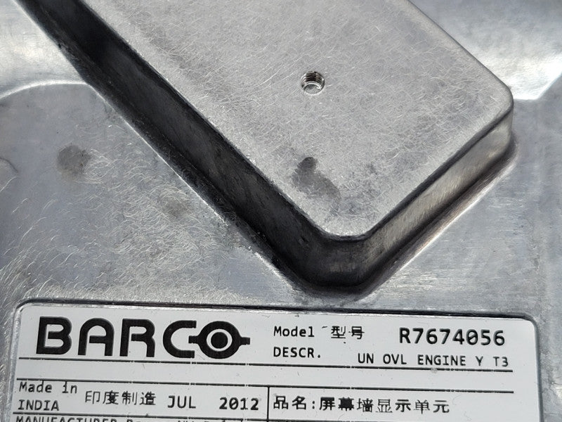 BARCO UN OVL ENGINE Y T3 R7674056 - NO LENS %