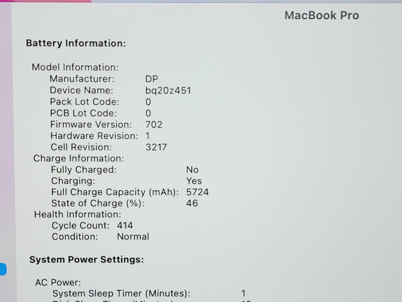 Apple Macbook Pro Retina 2015 13" 2-Core i5-5257U @ 2.7GHz 8GB DDR3 500GB SSD (