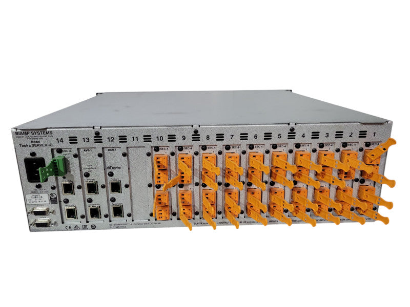 USED BIAMP TESIRA SERVER-IO Digital Audio Server !