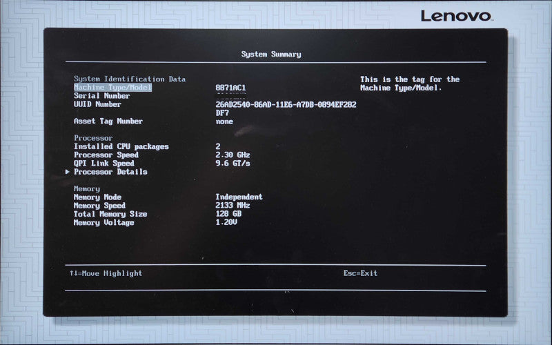 Lenovo System x3650 M5 2U 8x2.5", 2x Xeon E5-2640 v3, 128GB DDR4, M5210