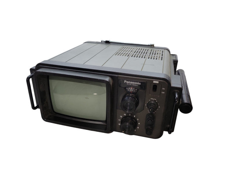 Vintage 1977 Panasonic TR-707 Solid State Portable VHF/UHF Television %